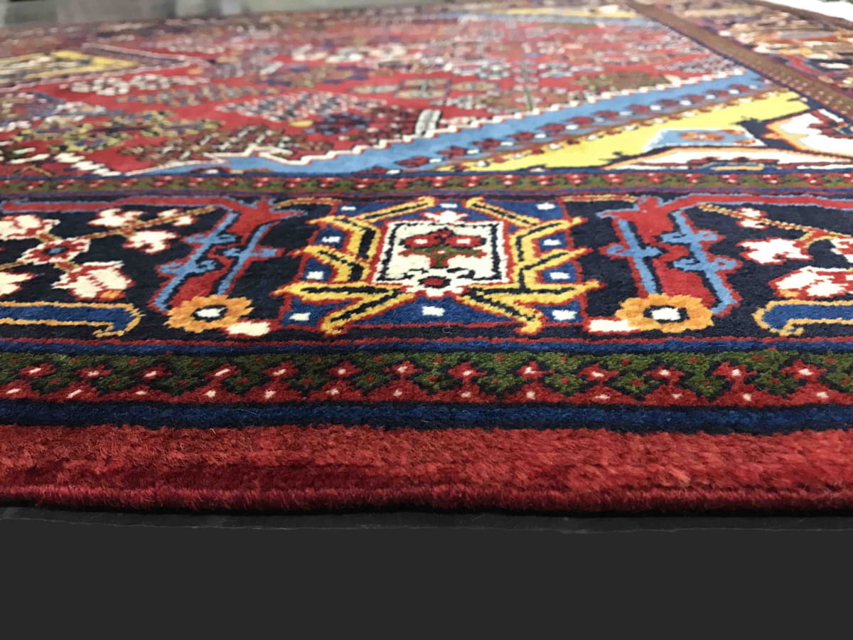 Hand-knotted Khossrowabad-Meimeh , Persia 191x132cm | Rug# 5603