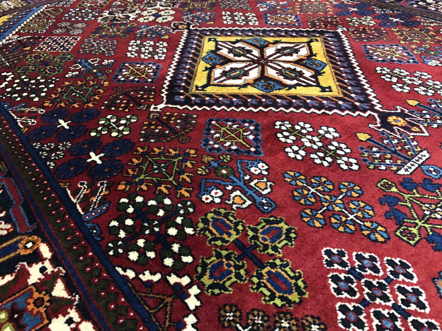 Hand-knotted Khossrowabad-Meimeh , Persia 191x132cm | Rug# 5603