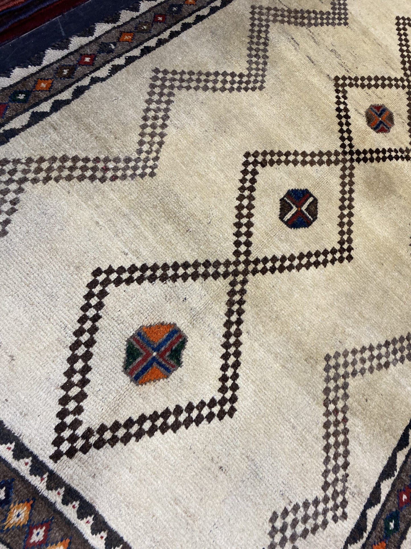 Nomadic vintage Gabbeh 220x134cm | Rug# 5761