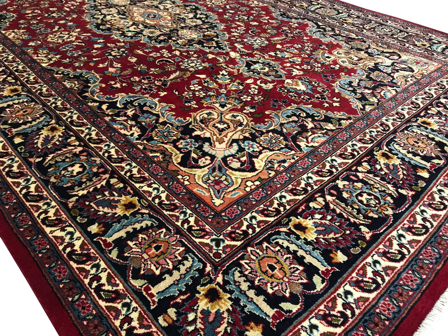 Vintage Persian Mashad 300x194cm | Rug# 6013