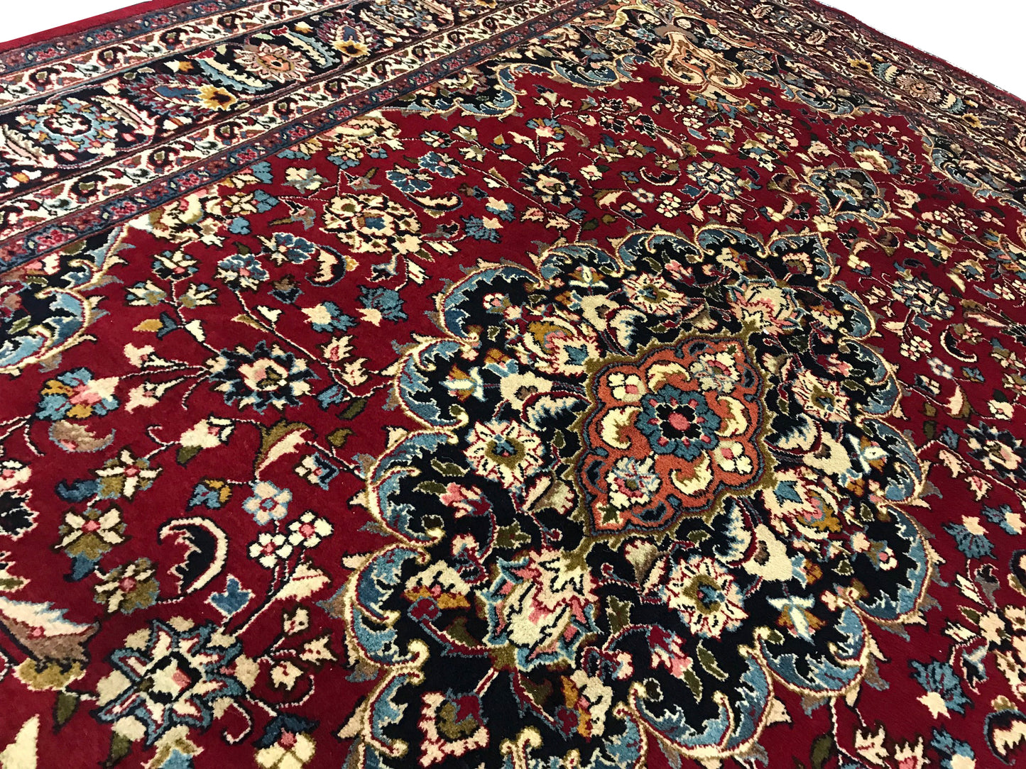 Vintage Persian Mashad 300x194cm | Rug# 6013