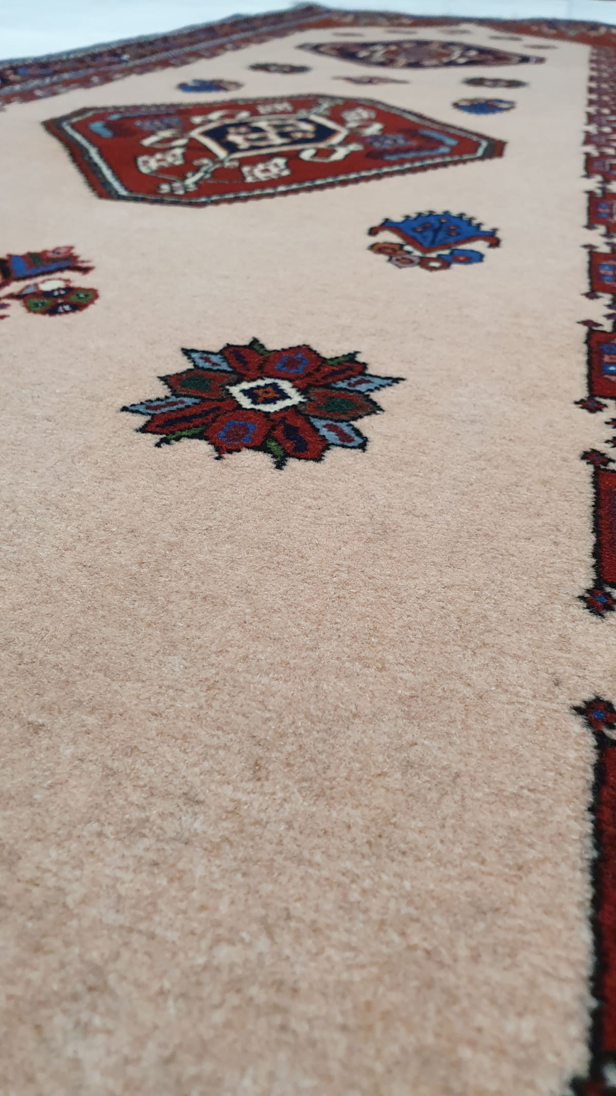 Superfine Qashqai Hallrunner 305x82cm | Rug# 6649 APA)