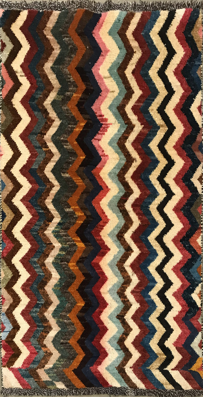 Vintage Nomadic Gabbeh 140x90cm | Rug# 6948