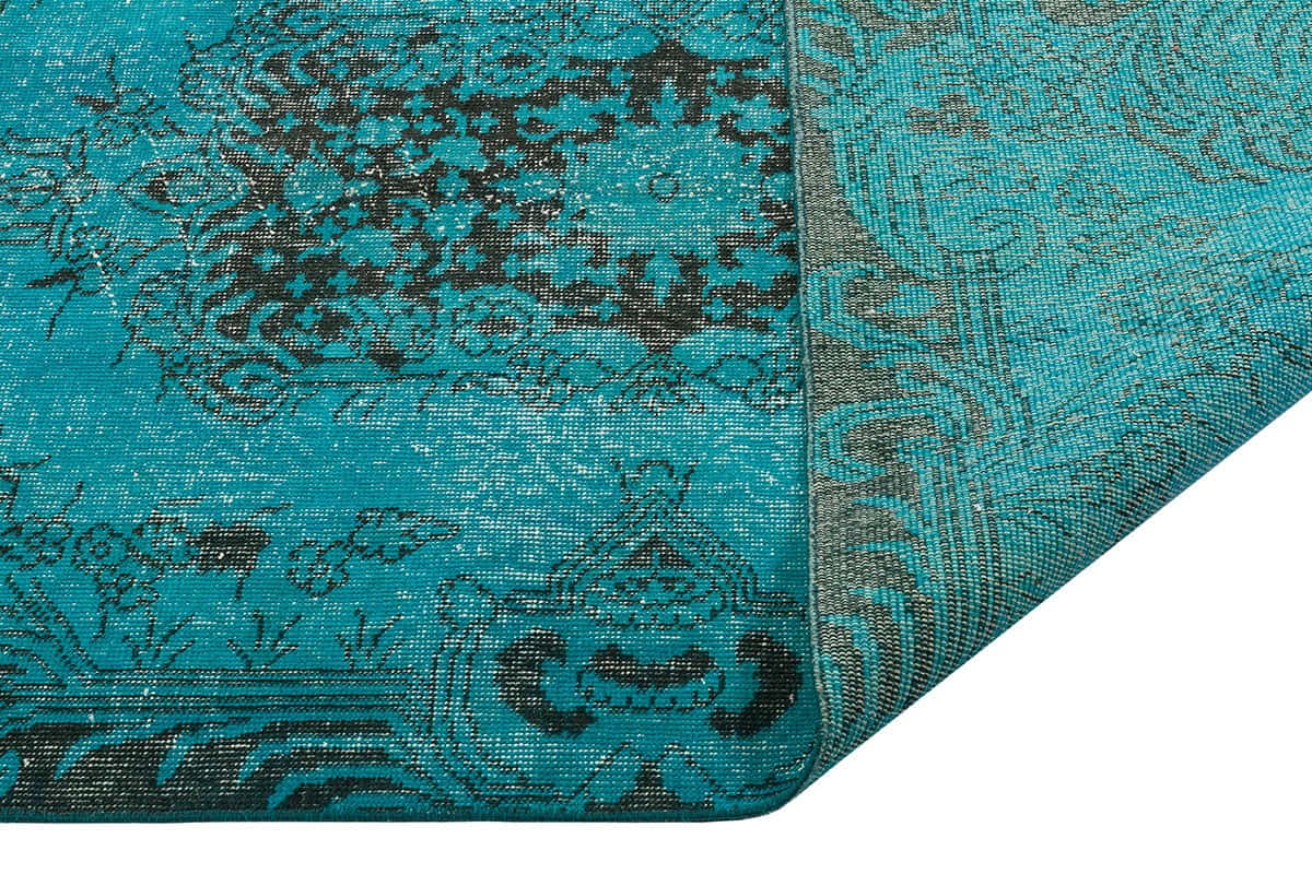 Overdyed vintage Qaisari 207x115cm | Rug# 72733