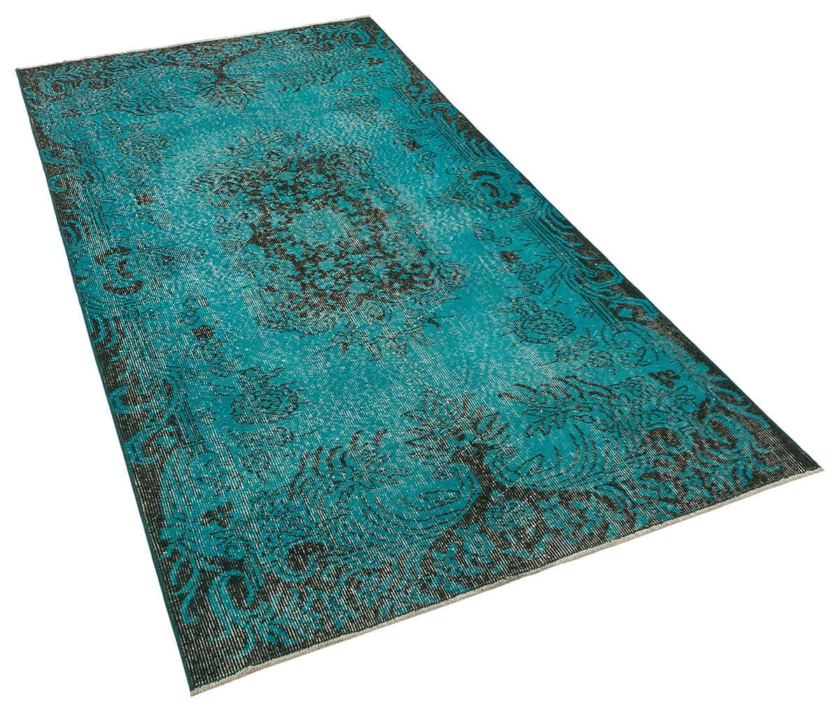 Overdyed vintage Qaisari 207x115cm