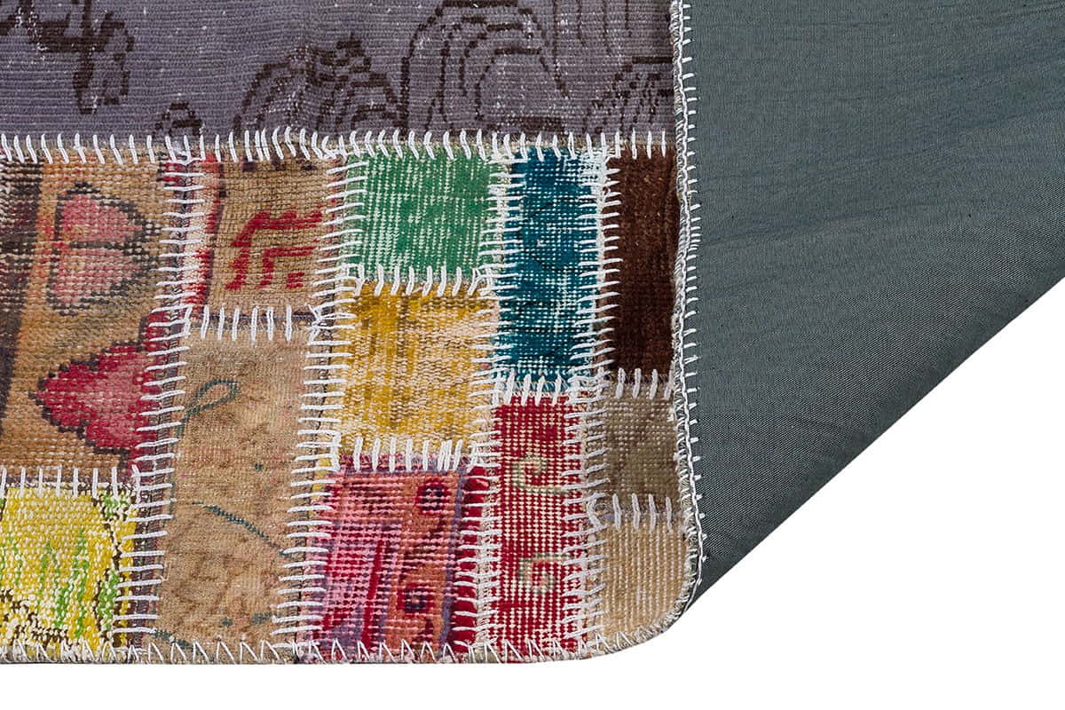 Vintage patchwork rug 240x170cm | Rug# 73500