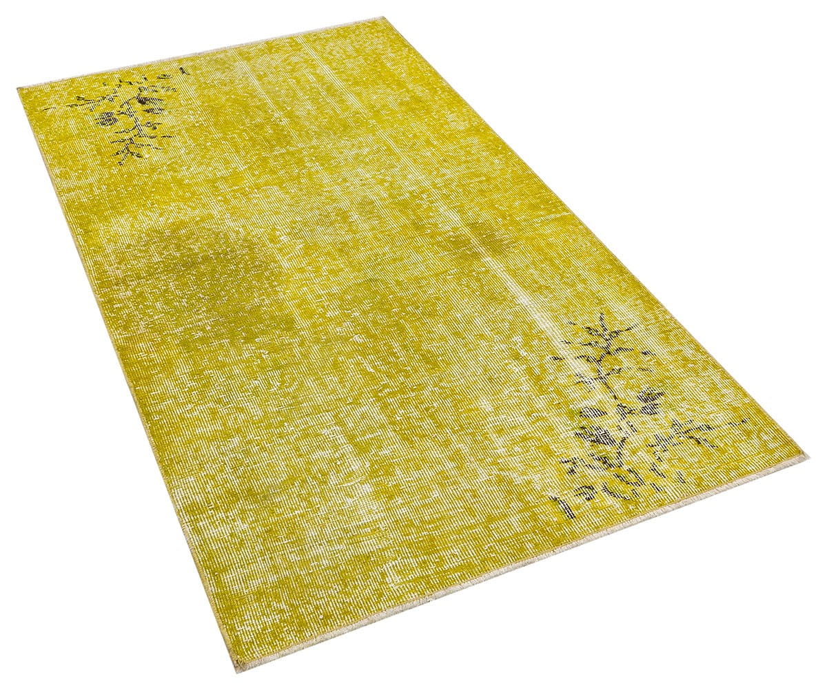 Overdyed vintage rug 190x105cm