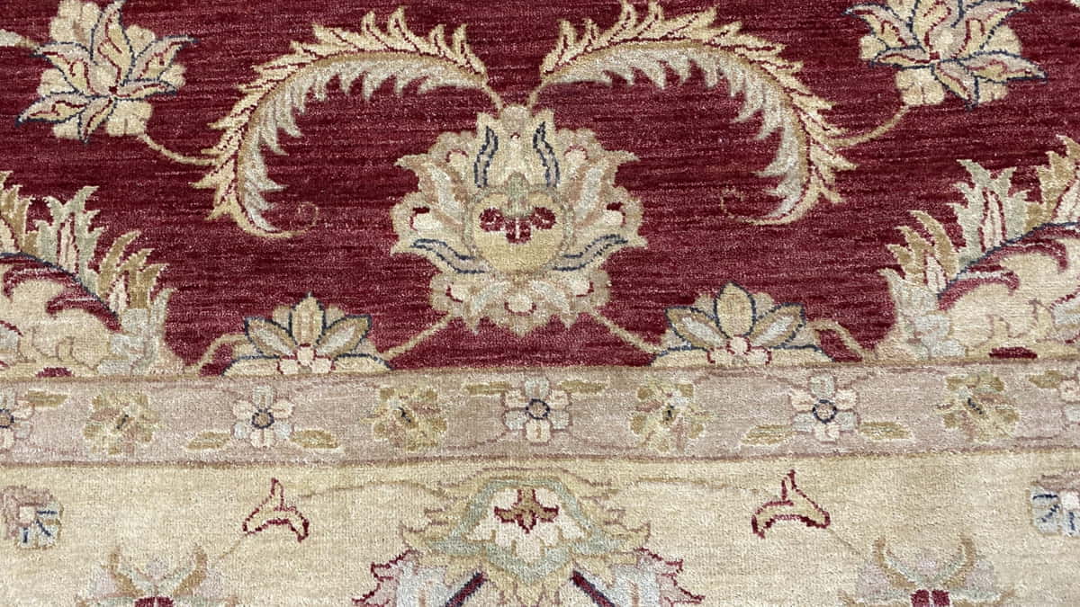 Hand knotted Agra main carpet in Ziegler Design 430x300cm | Rug# 9854