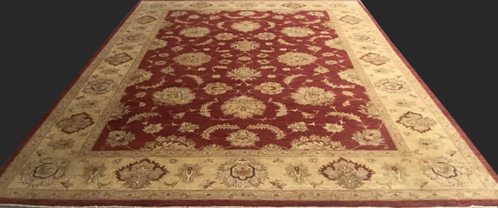 Hand knotted Agra main carpet in Ziegler Design 430x300cm | Rug# 9854