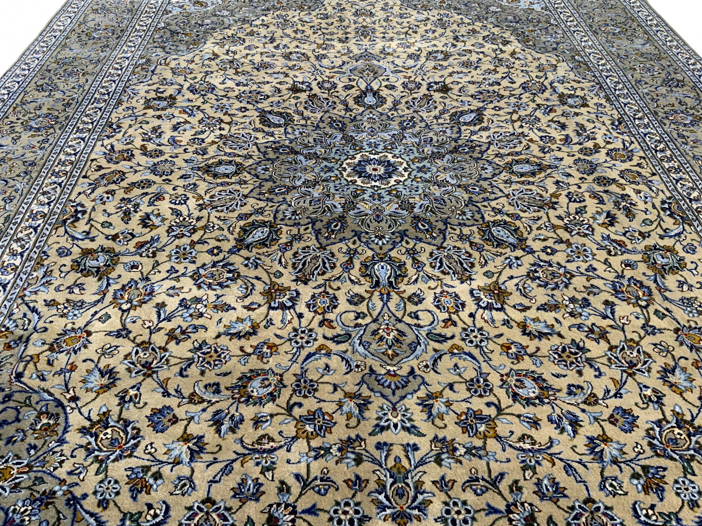 Vintage Persian Kashan 407x296cm | Rug#10344