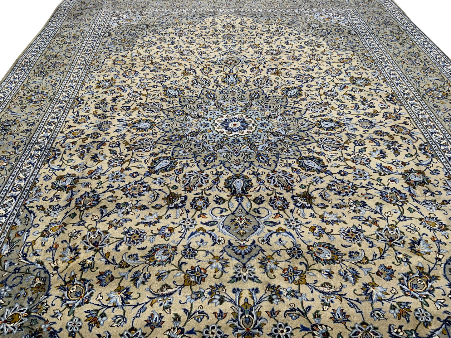 Vintage Persian Kashan 407x296cm | Rug#10344