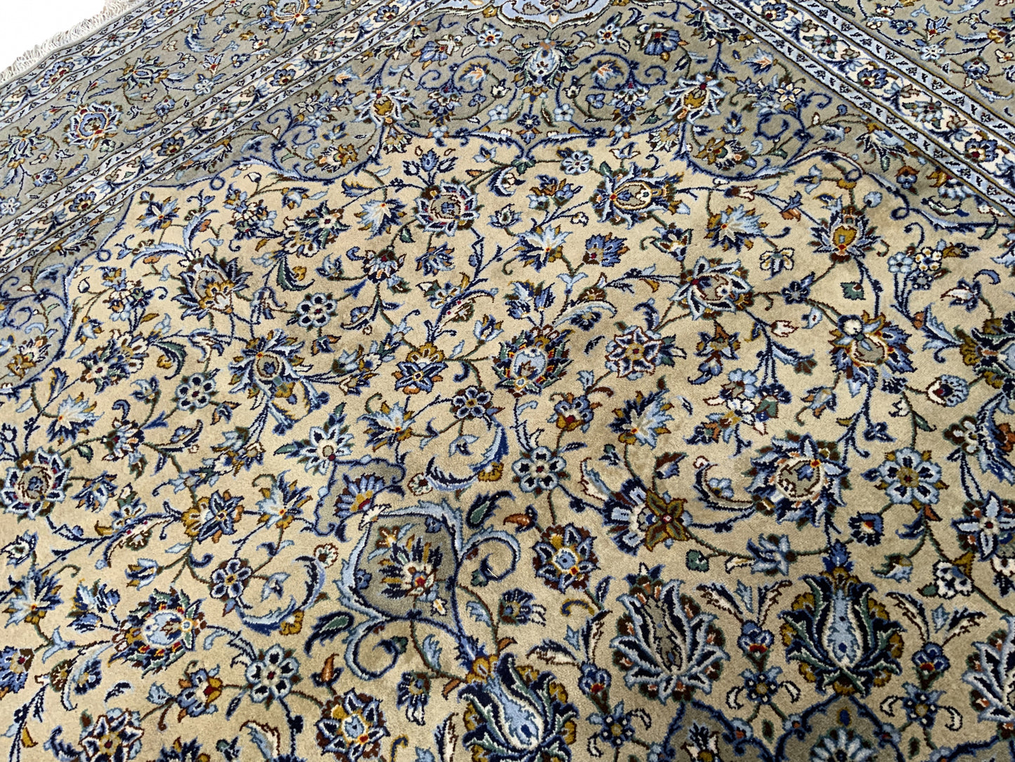 Vintage Persian Kashan 407x296cm | Rug#10344