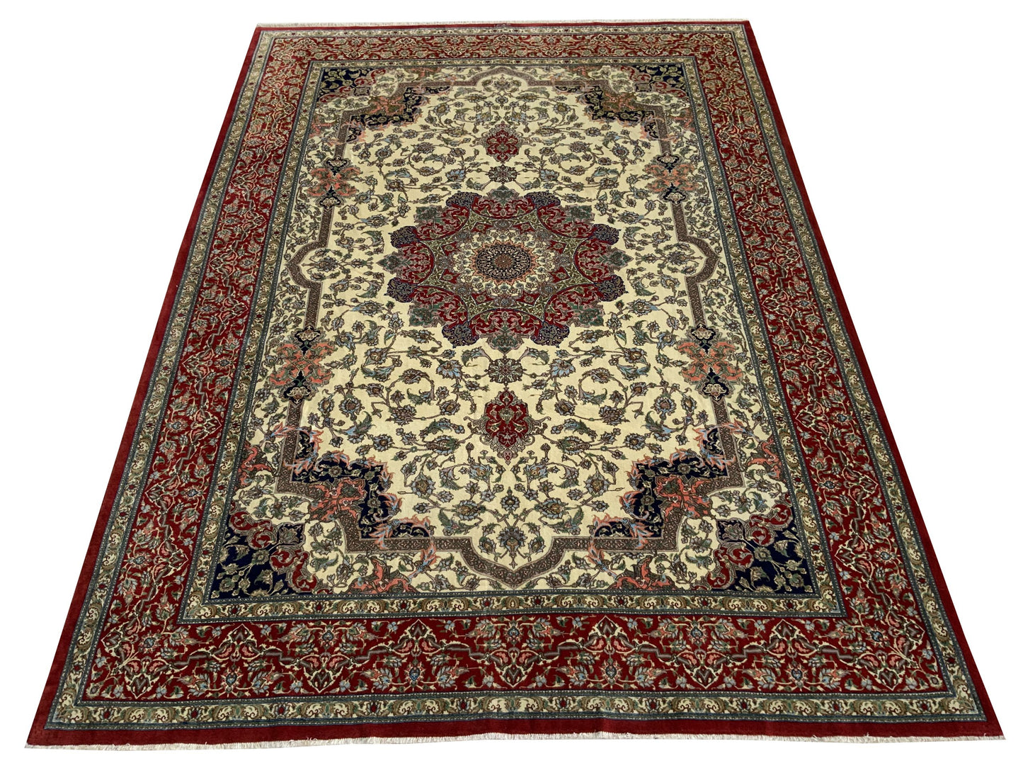 Superfine Persian Qum 430x310cm | Rug# 10345
