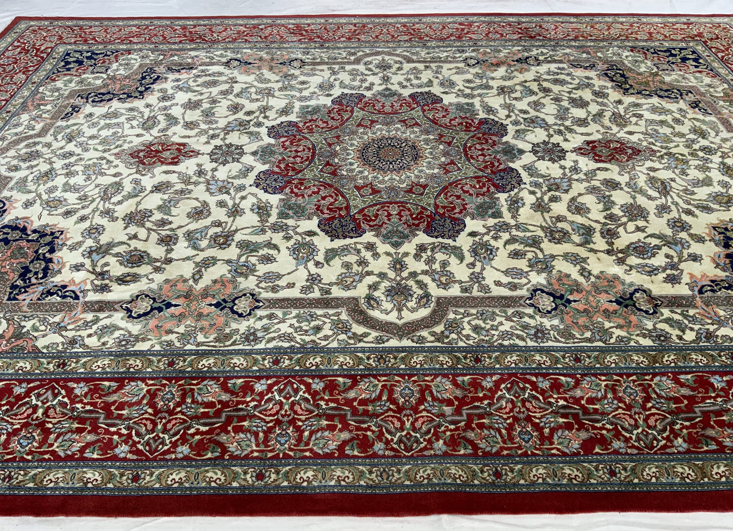 Superfine Persian Qum 430x310cm | Rug# 10345