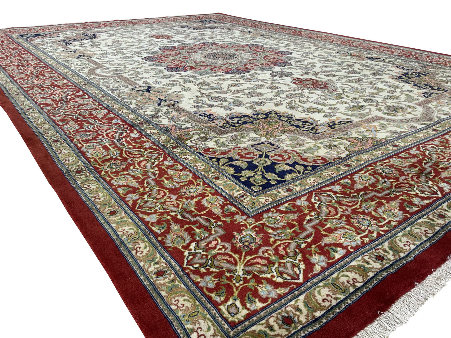 Superfine Persian Qum 430x310cm | Rug# 10345