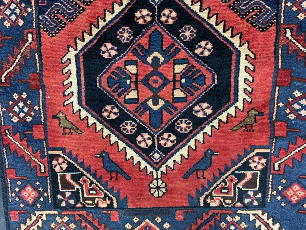 Persian Kurdi Runner 288x88cm | Rug#10354