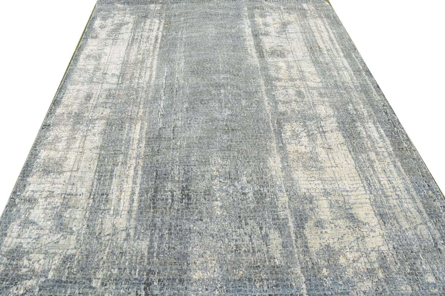 Jaipur Hand knotted carpet in Abstract Mosaic design 305x244cm | Rug# 31626