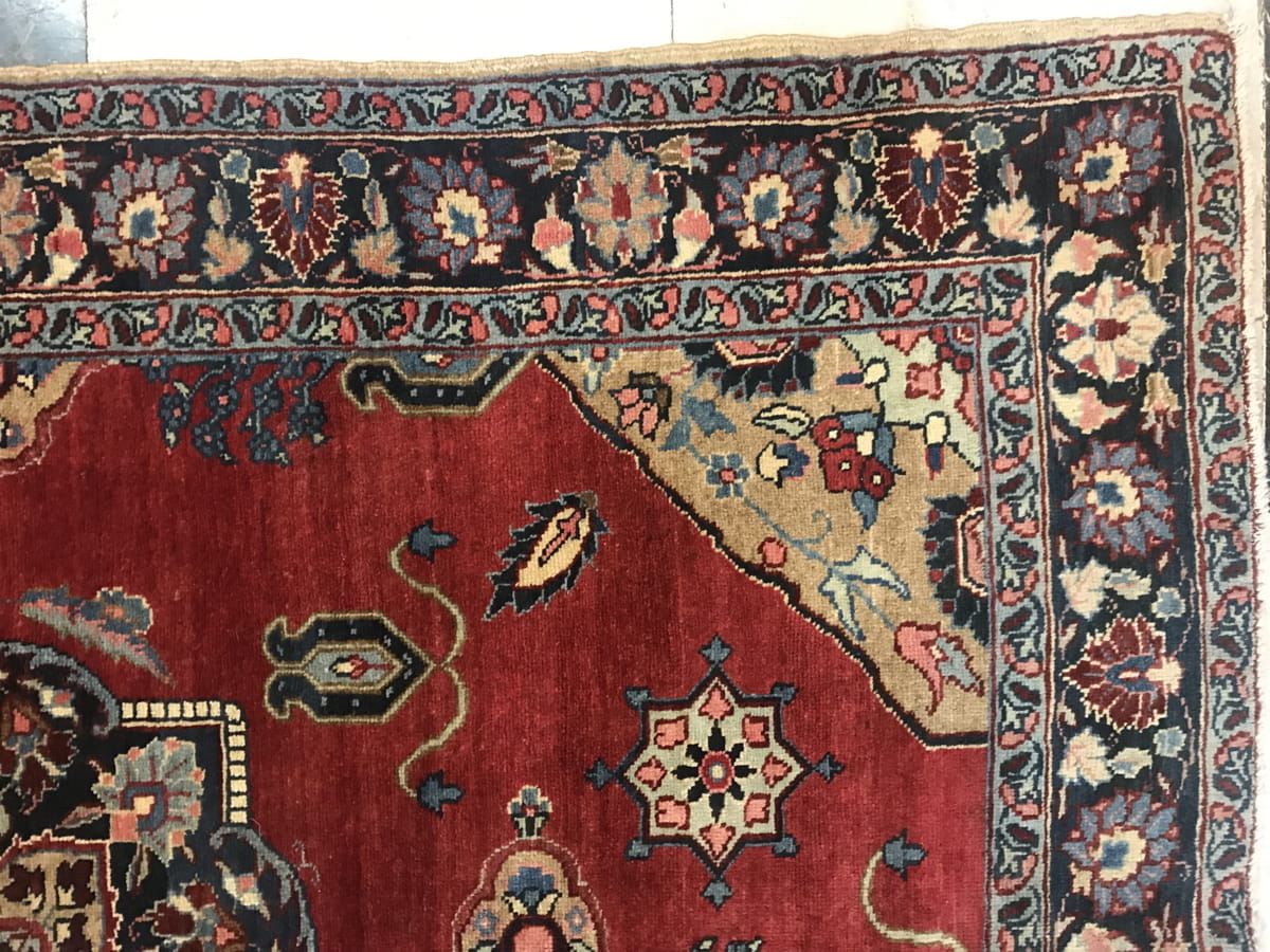 Antique Persian Tabriz, circa 1900, Persia, 182x135cm | Rug# 7014