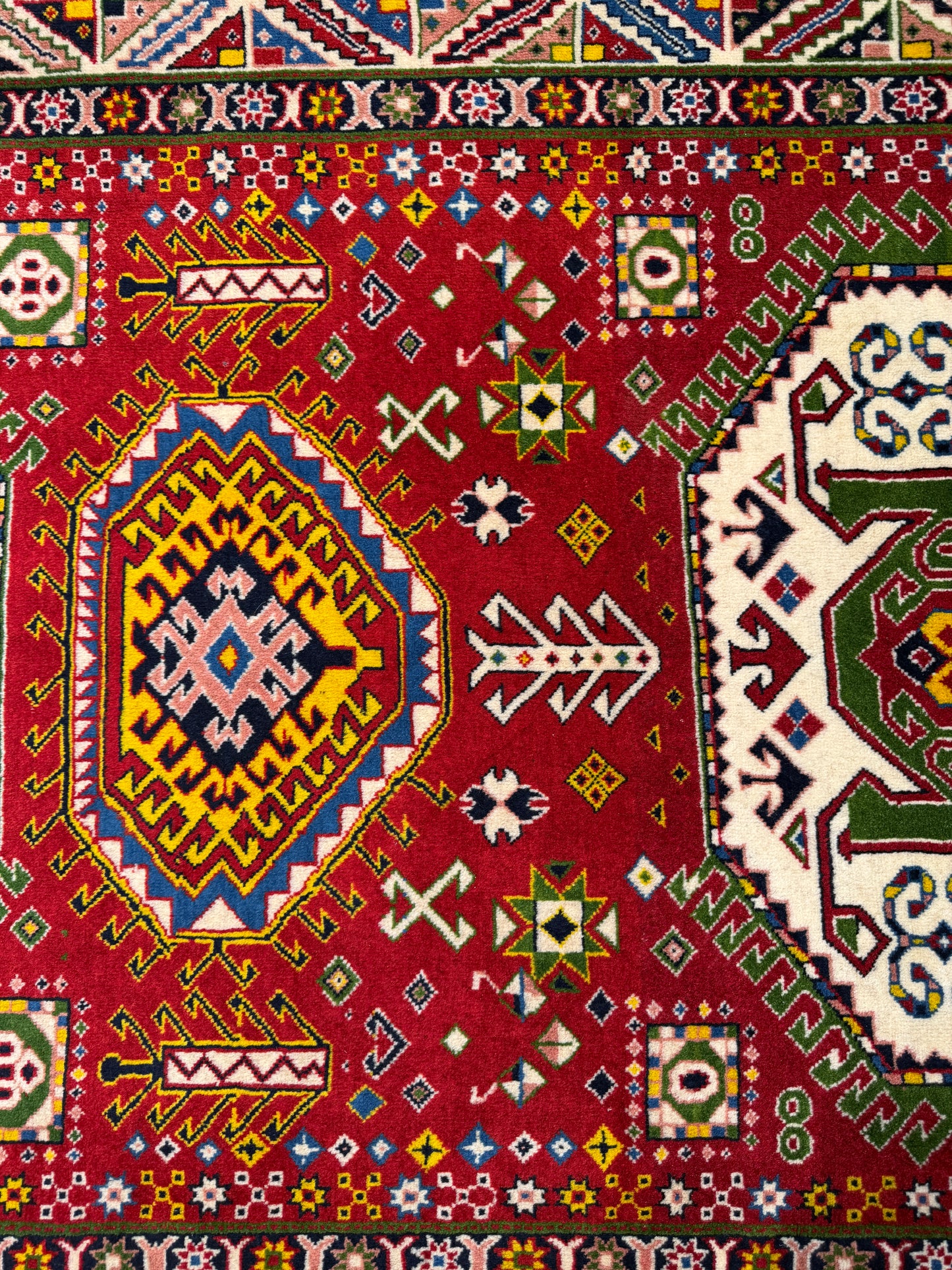 Tribal Aliabad Qashqai 311x128cm | Rug# 10090