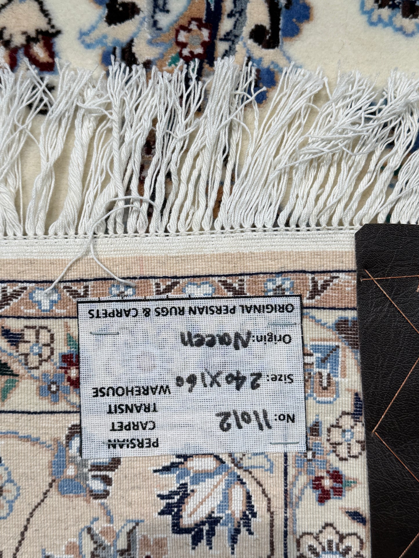 Nain 6LA in allover floral design, c.1990, Persia, 240x160cm | Rug# 11012