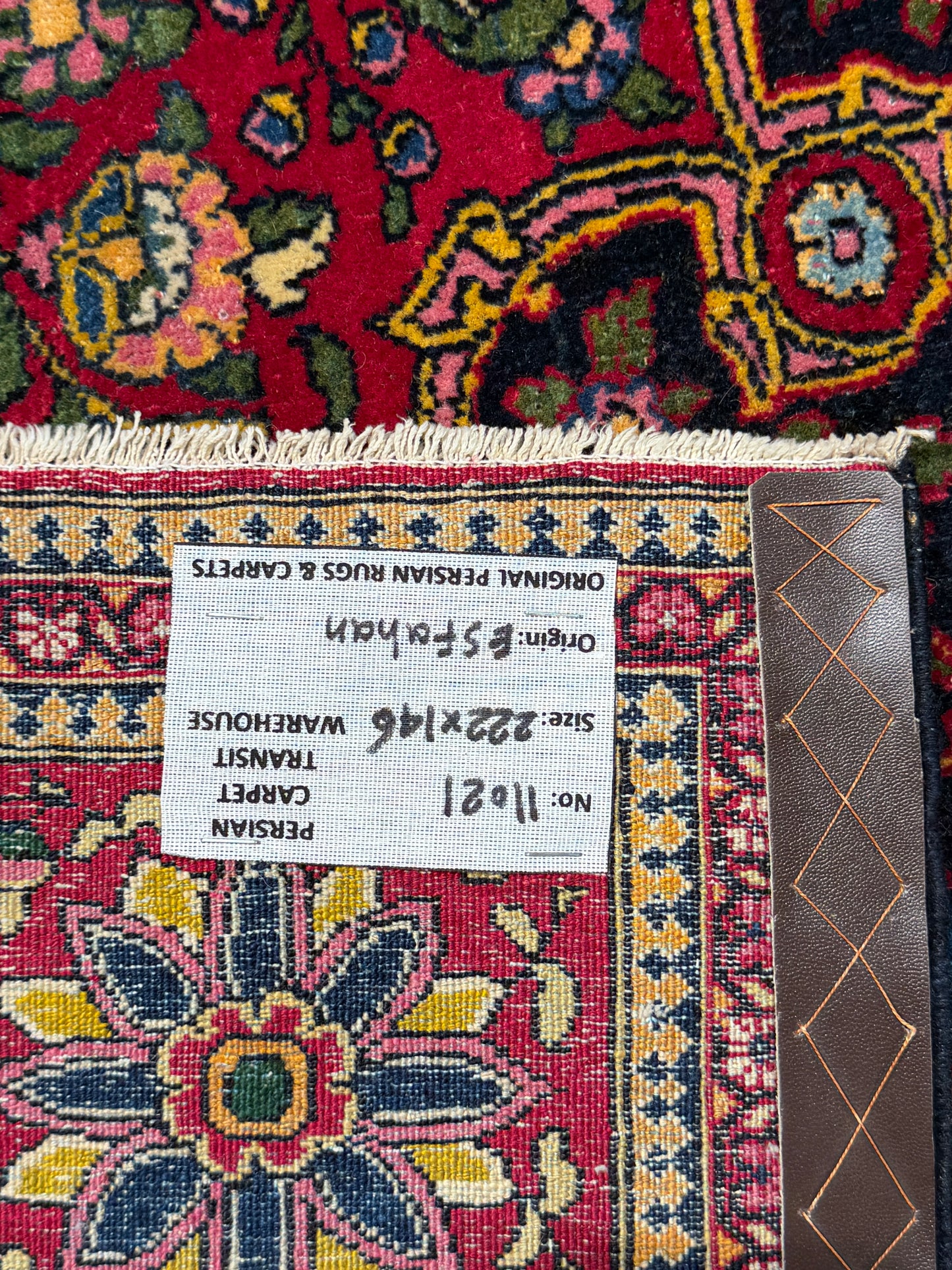 Superb and collectable Antique Isfehan, circa 1920, Persia, 222x146cm | Rug# 11021