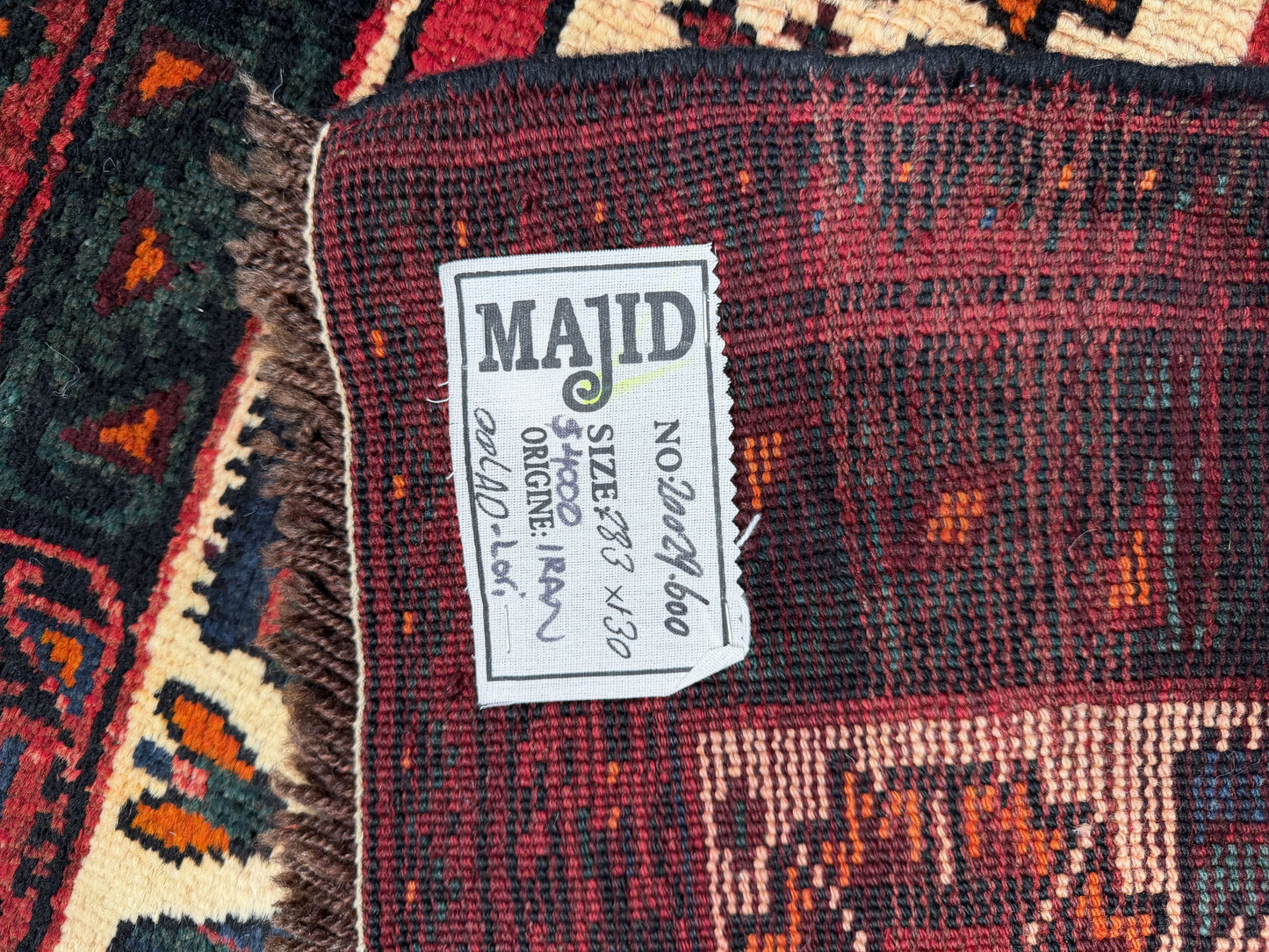 Antique Luri Olad, nomadic Galleria rug 283x130 cm | Rug# 20029