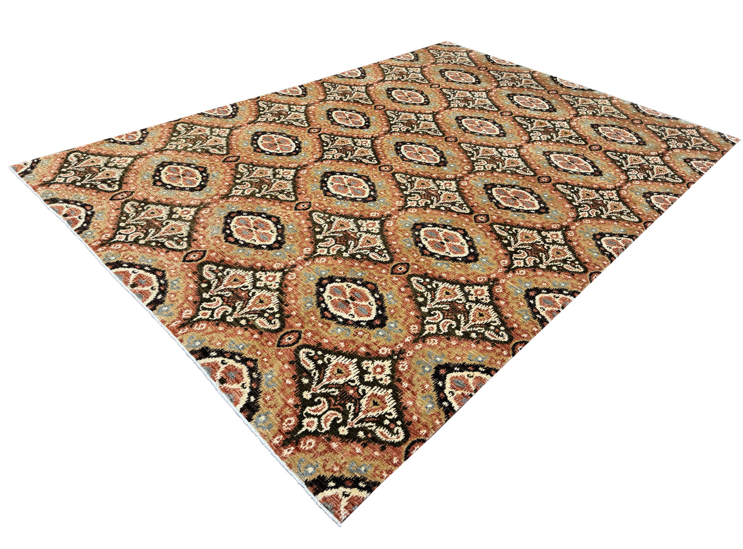 Afghan Turkmen, 18th century Tabriz design 380×259 cm | Rug# 24038