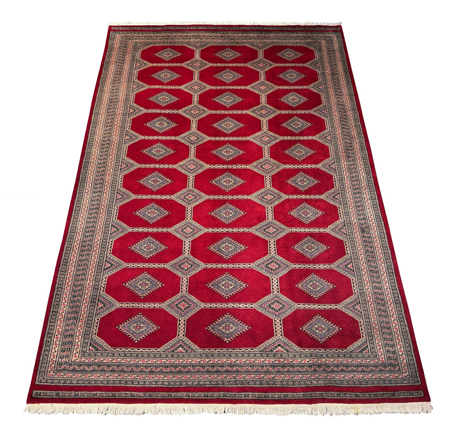 Pakistani Bokhara Design 303x204cm | Rug# 24824