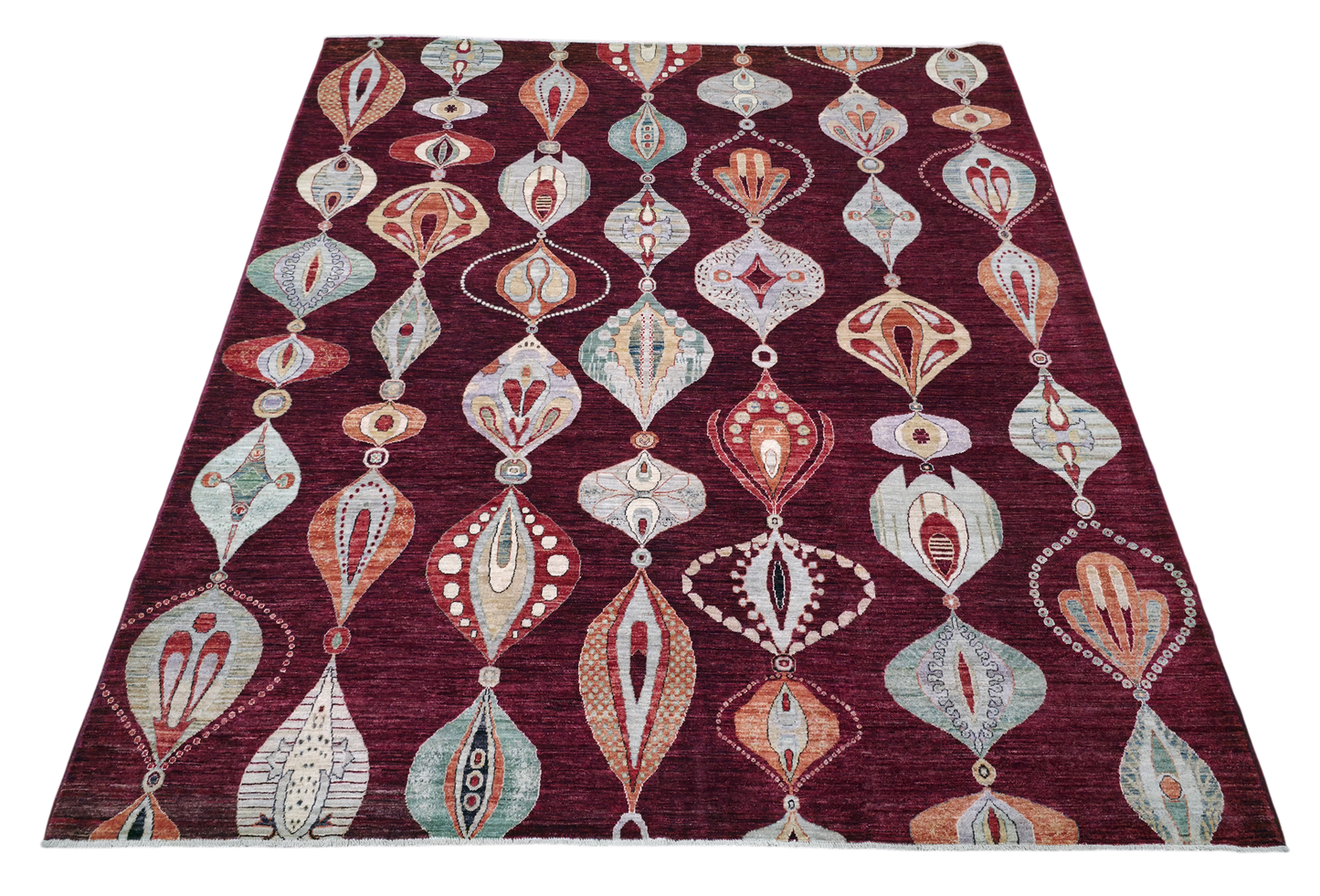 Afghan Turkaman Designer Rug 287x247cm | Rug# 24931