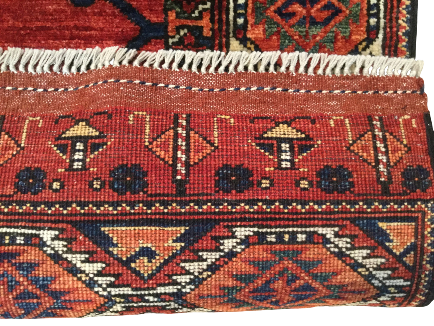 Afghan Ersari Weave Rug – 19th Century Design 173x125cm | Rug# 25487