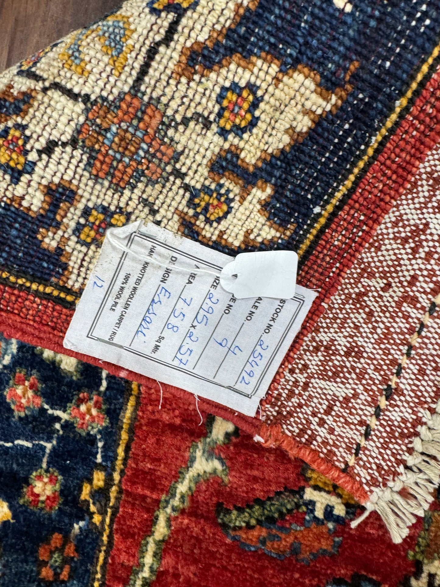 Afghan Turkmen weave, 17th-Century Kerman inspired 295x257 cm | Rug# 25492