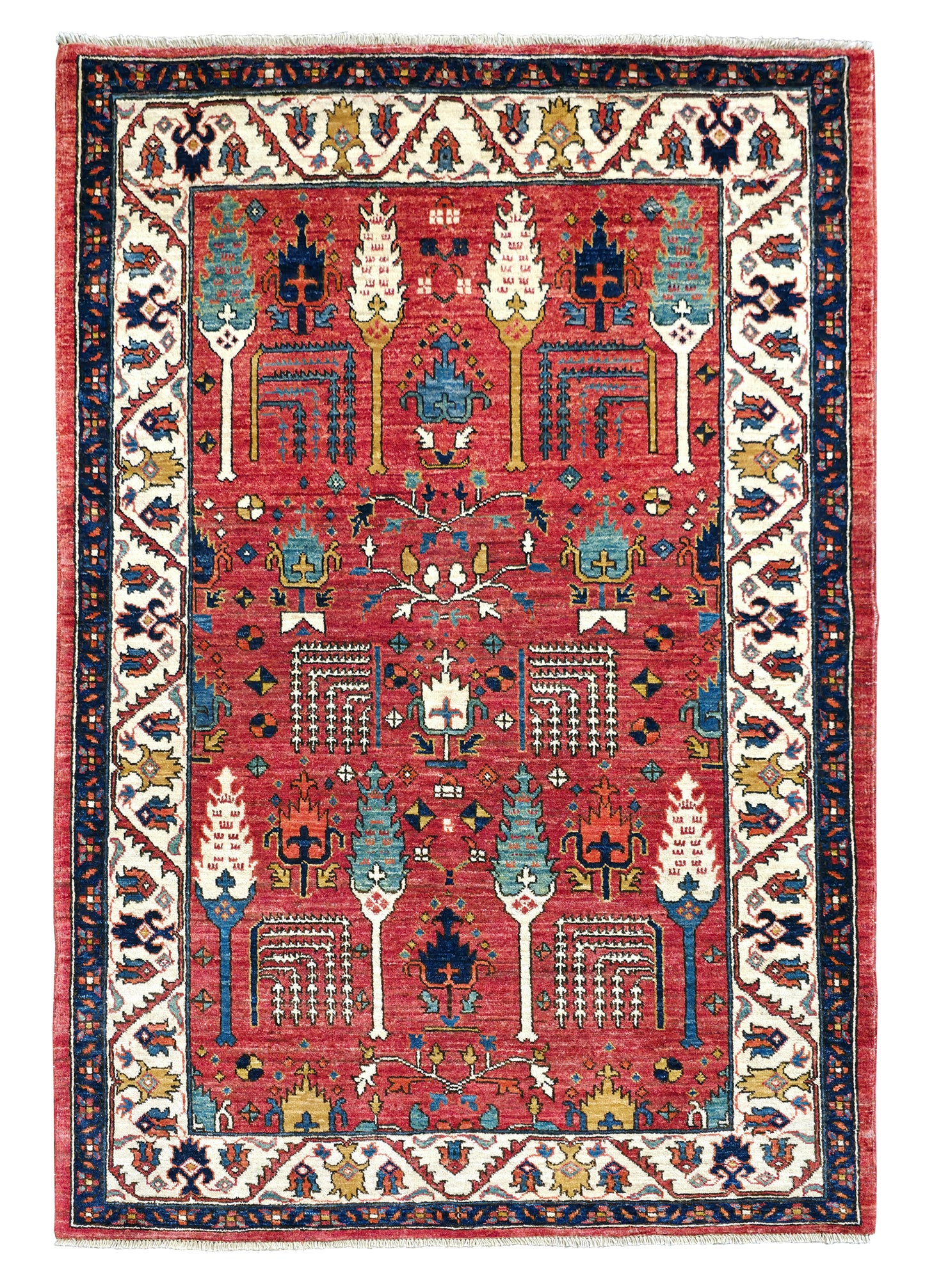 16th century Safavid Garden inspired 177×122 cm | Rug # 26447