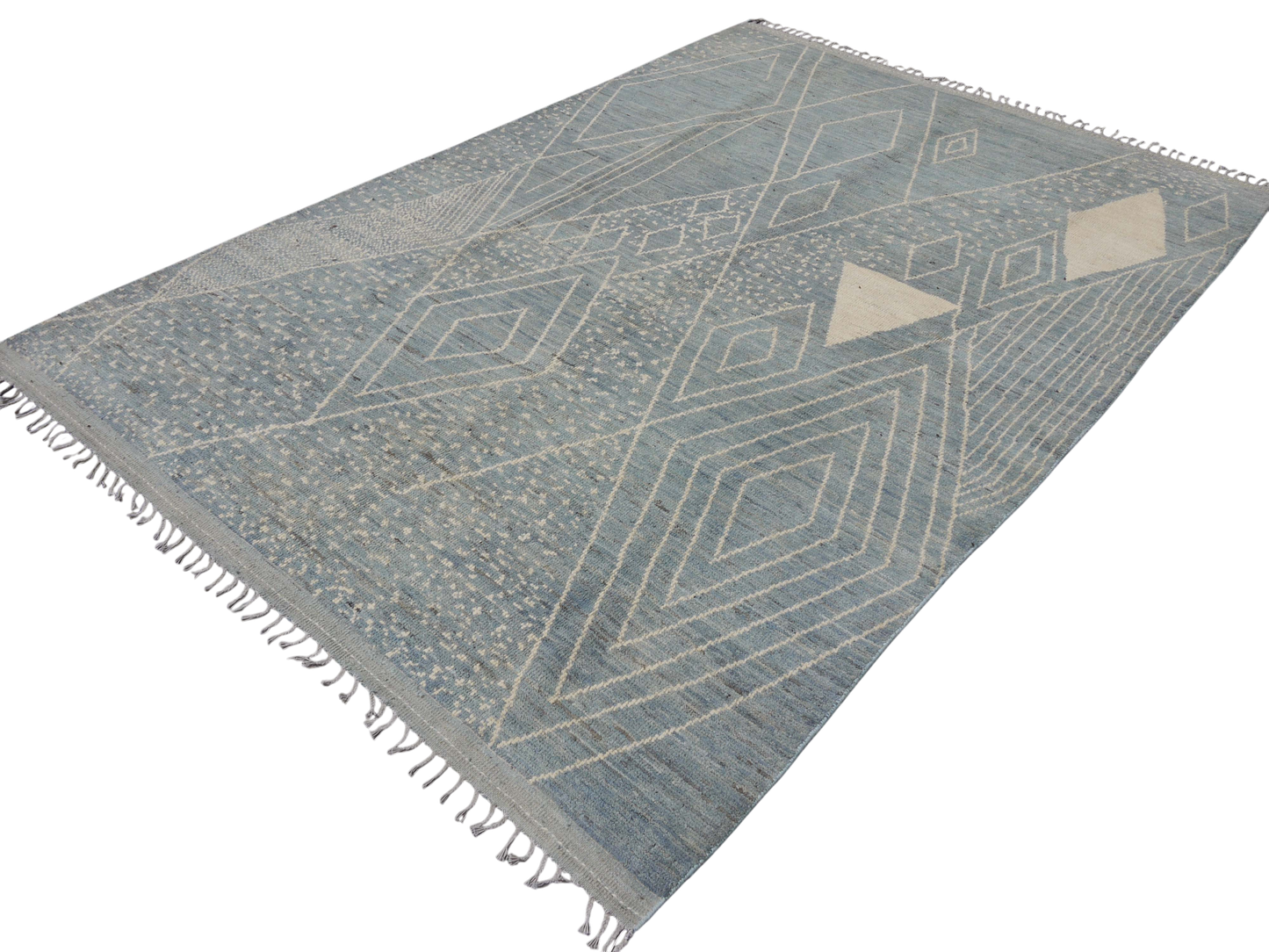 Mid century Scandinavian inspired Mushvani weave 269x188cm | RUG#26606