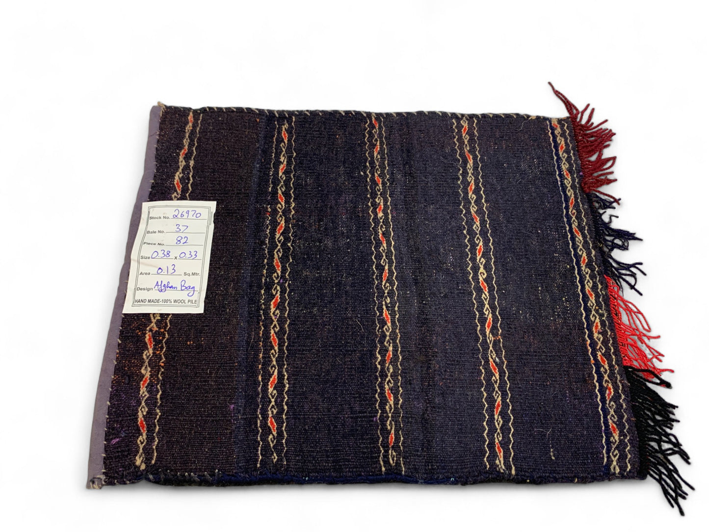 Nomadic Balouch Saddle-bag, 38x33cm | Rug# 26970