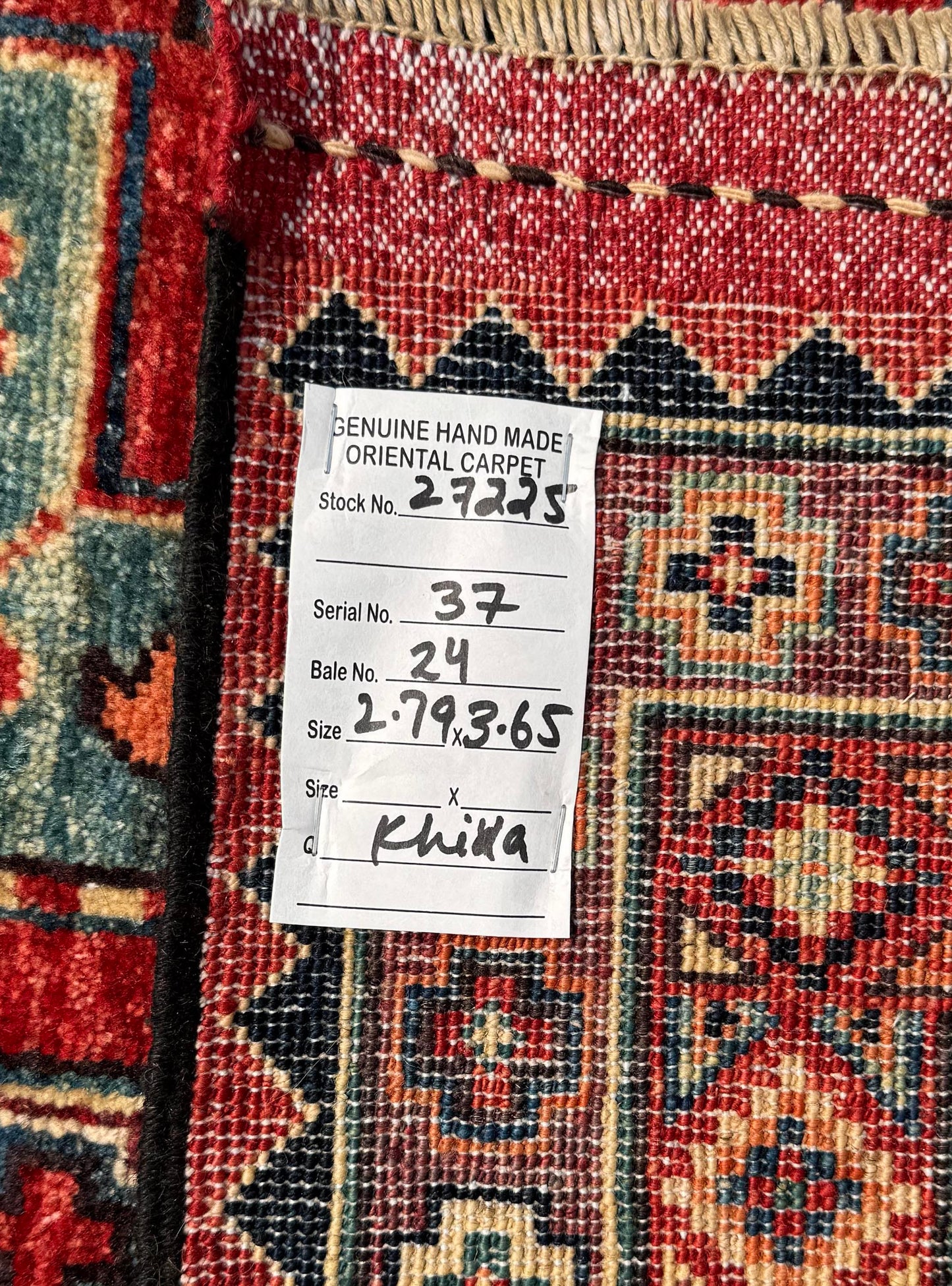 Ersari Turkmen, 12th century Temirdshin Gol inspired, 365x279 cm | Rug# 27225