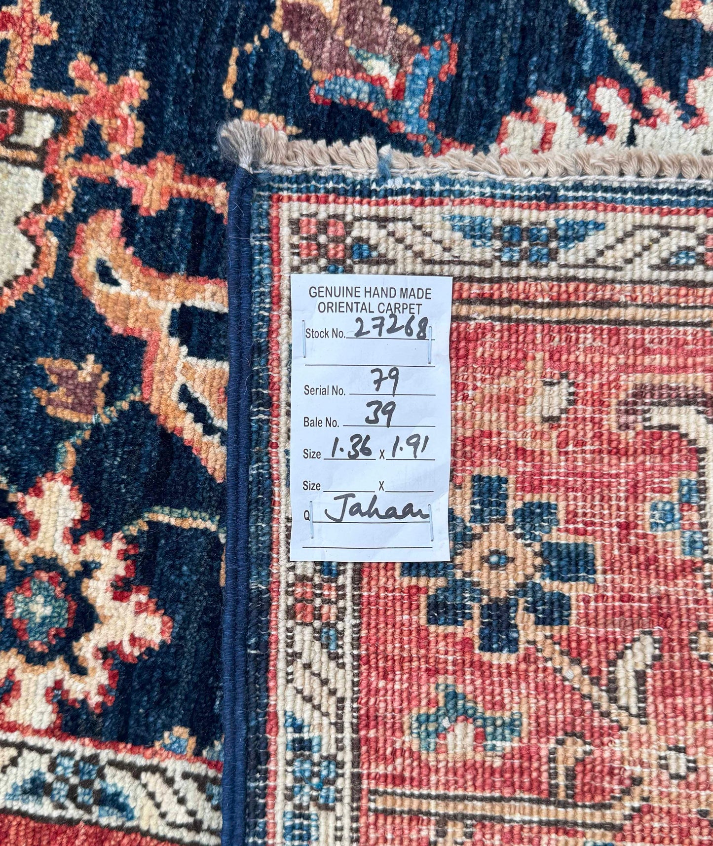 Turkmen weave Afghan , 17th century Safavid design 191x136cm | Rug# 27268