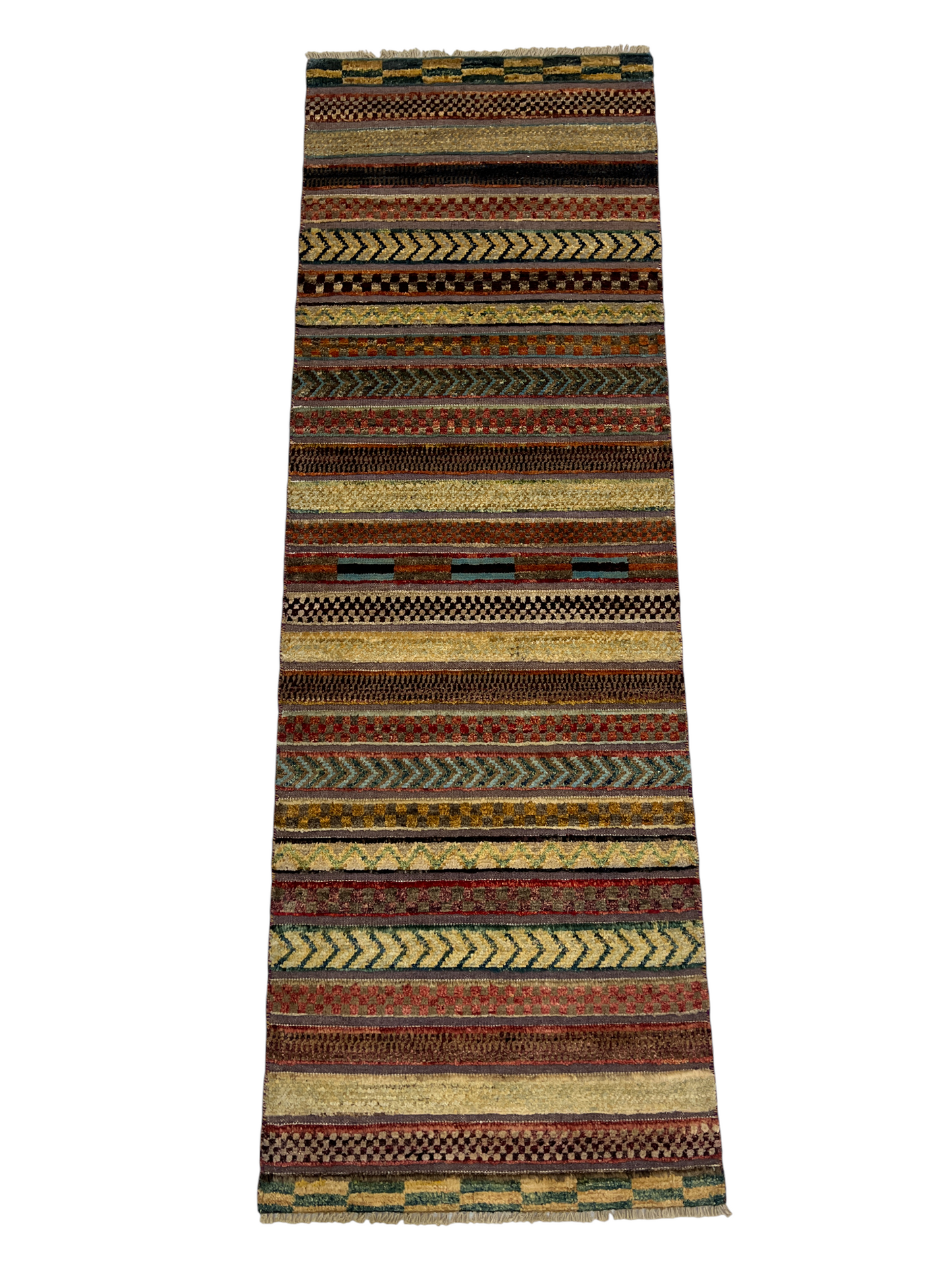 Souf weave modern designer rug , Afghan 175x57 cm | Rug# 27313