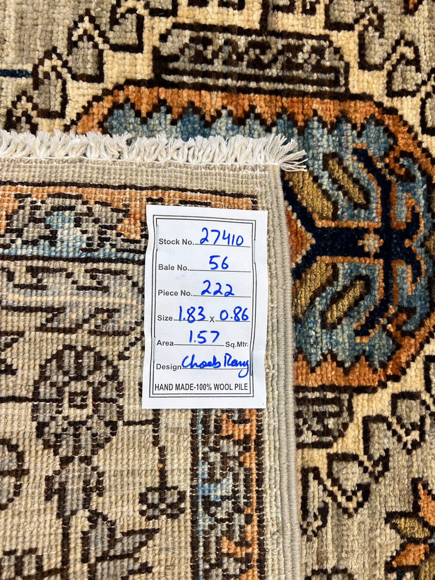 Turkmen weave Afghan, 19th century Caucasian design 183x86 cm | Rug# 27410