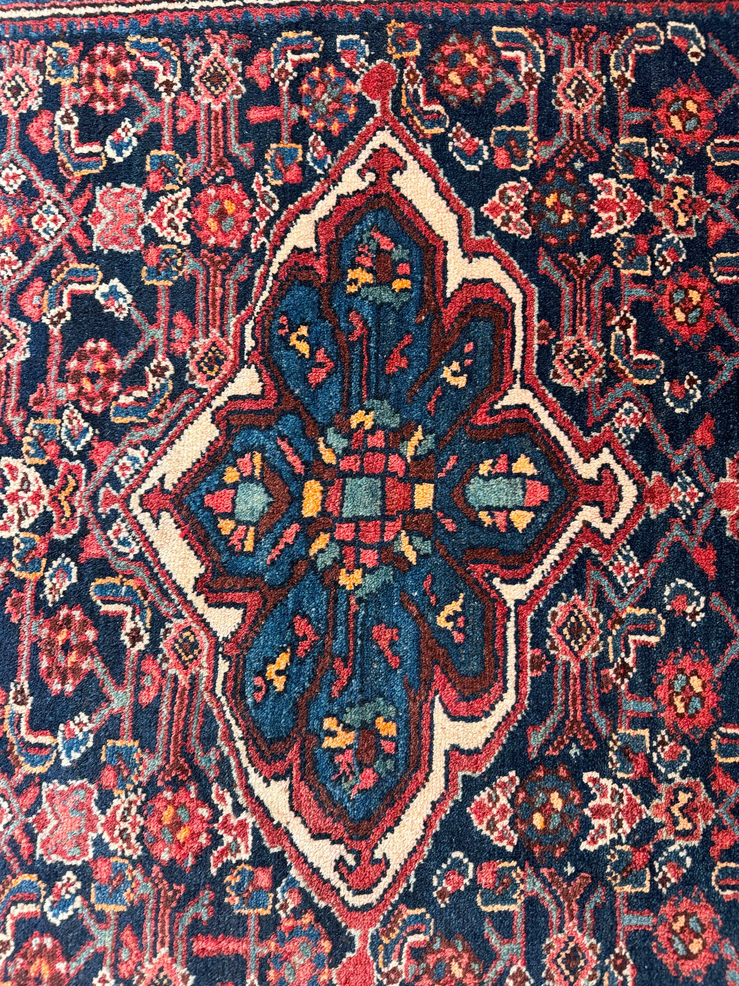 Antique Persian Afshari-Bijar 236x130cm | Rug# 2867