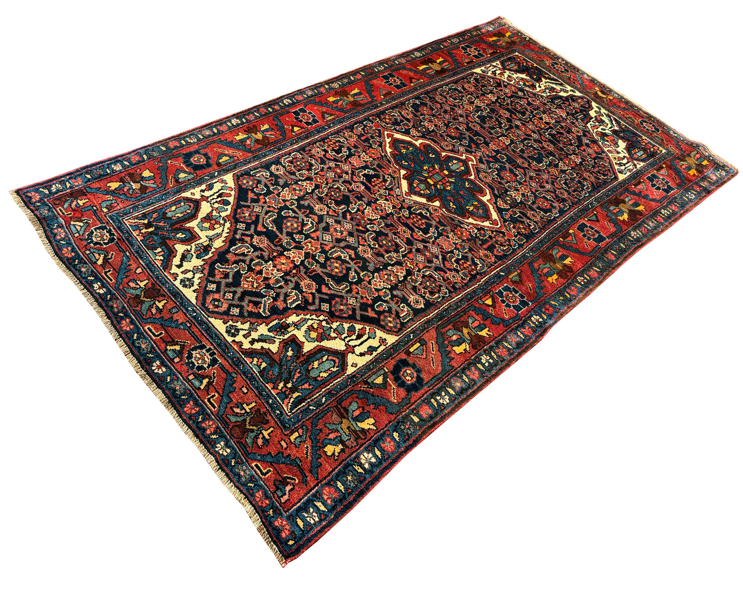Antique Persian Afshari-Bijar 236x130cm | Rug# 2867