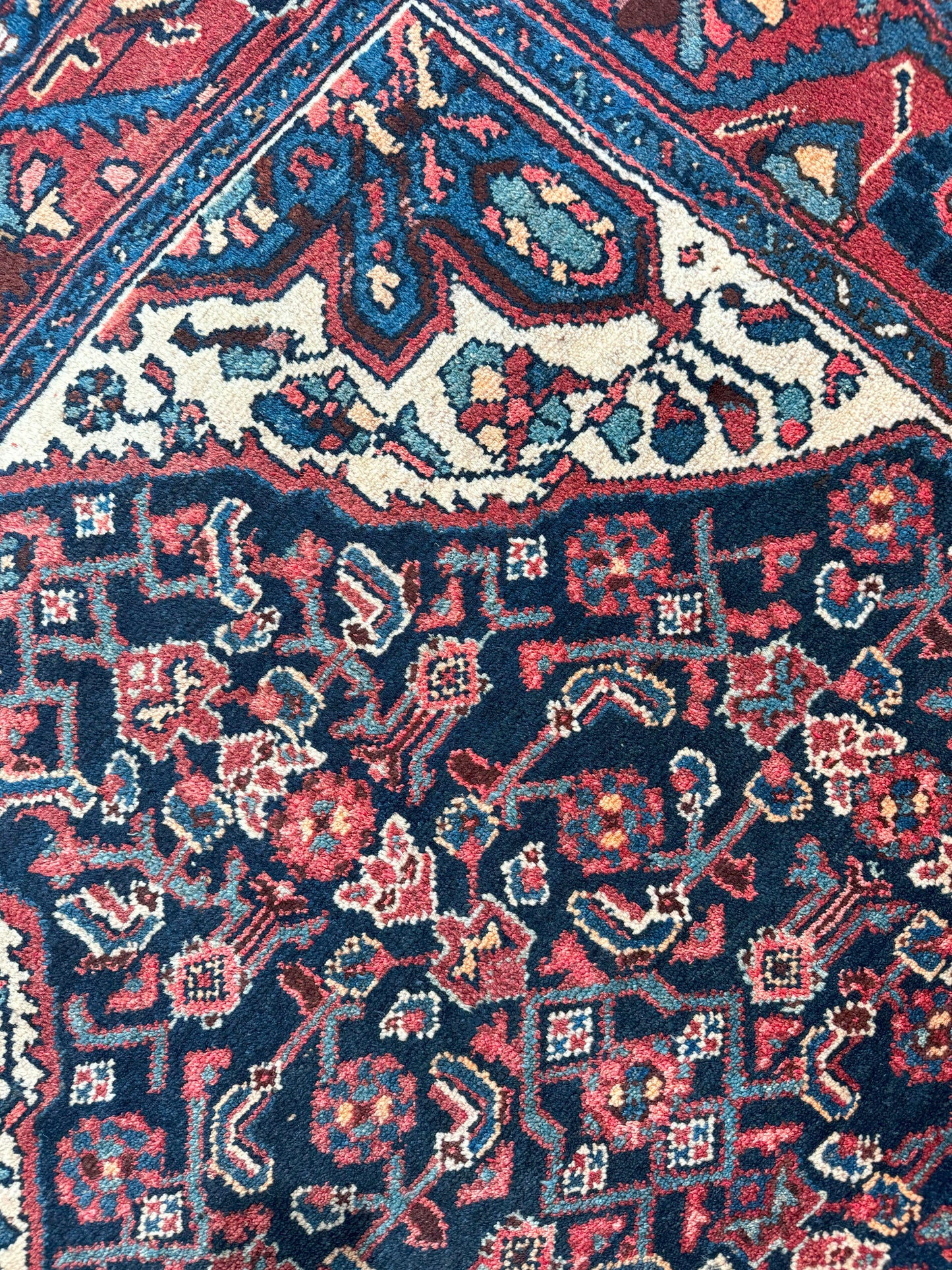 Antique Persian Afshari-Bijar 236x130cm | Rug# 2867