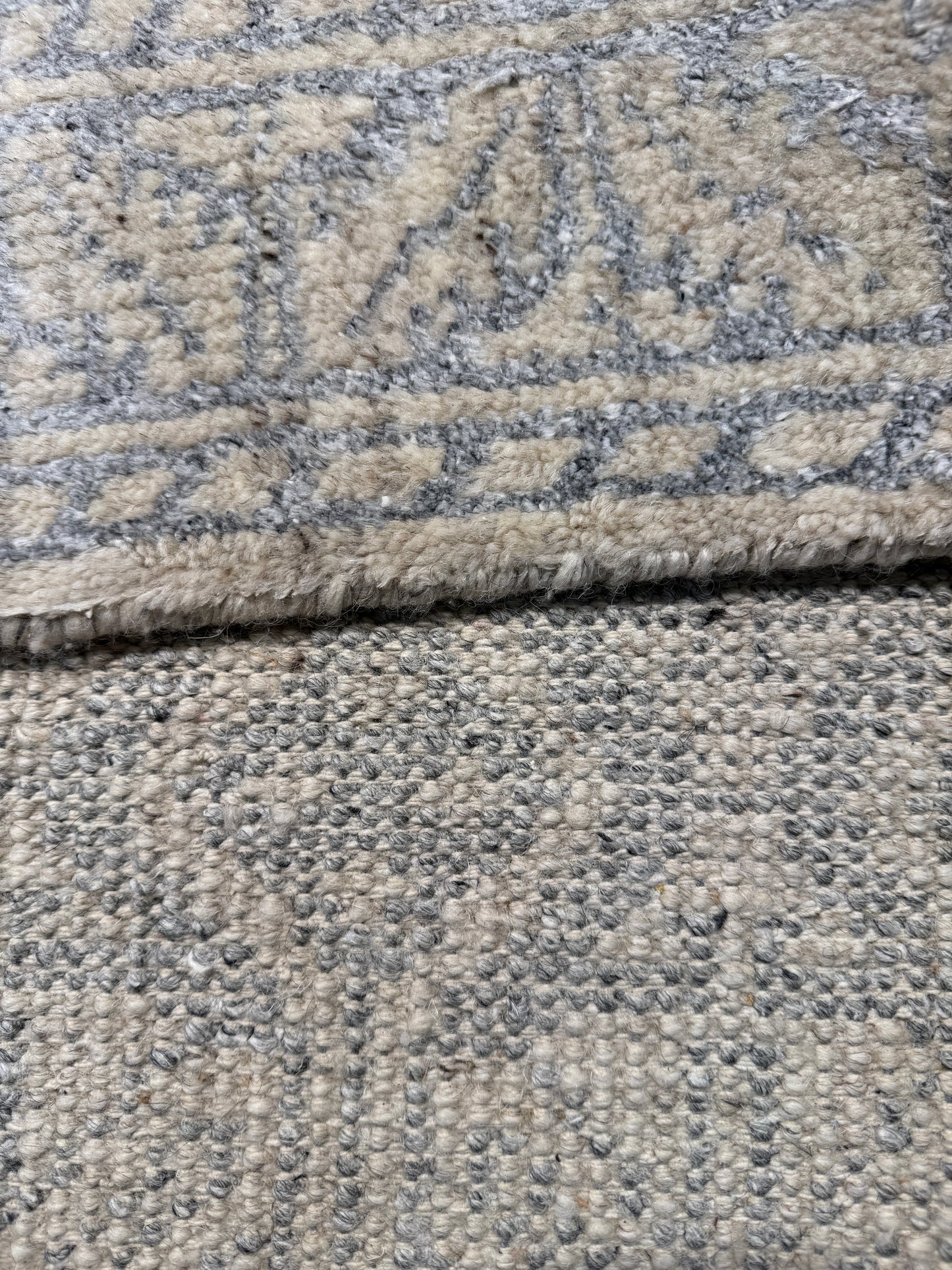 Hand knotted Scandinavian design rug 296×243 cm | Rug# 30411