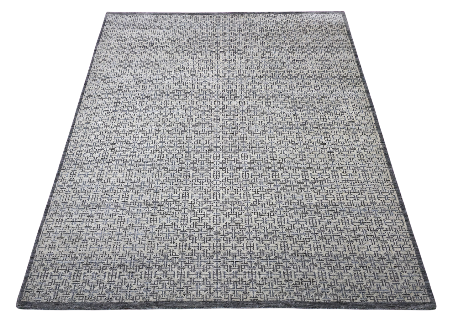 Mid century Scandinavian design Modern rug 297x243 cm | Rug# 30429