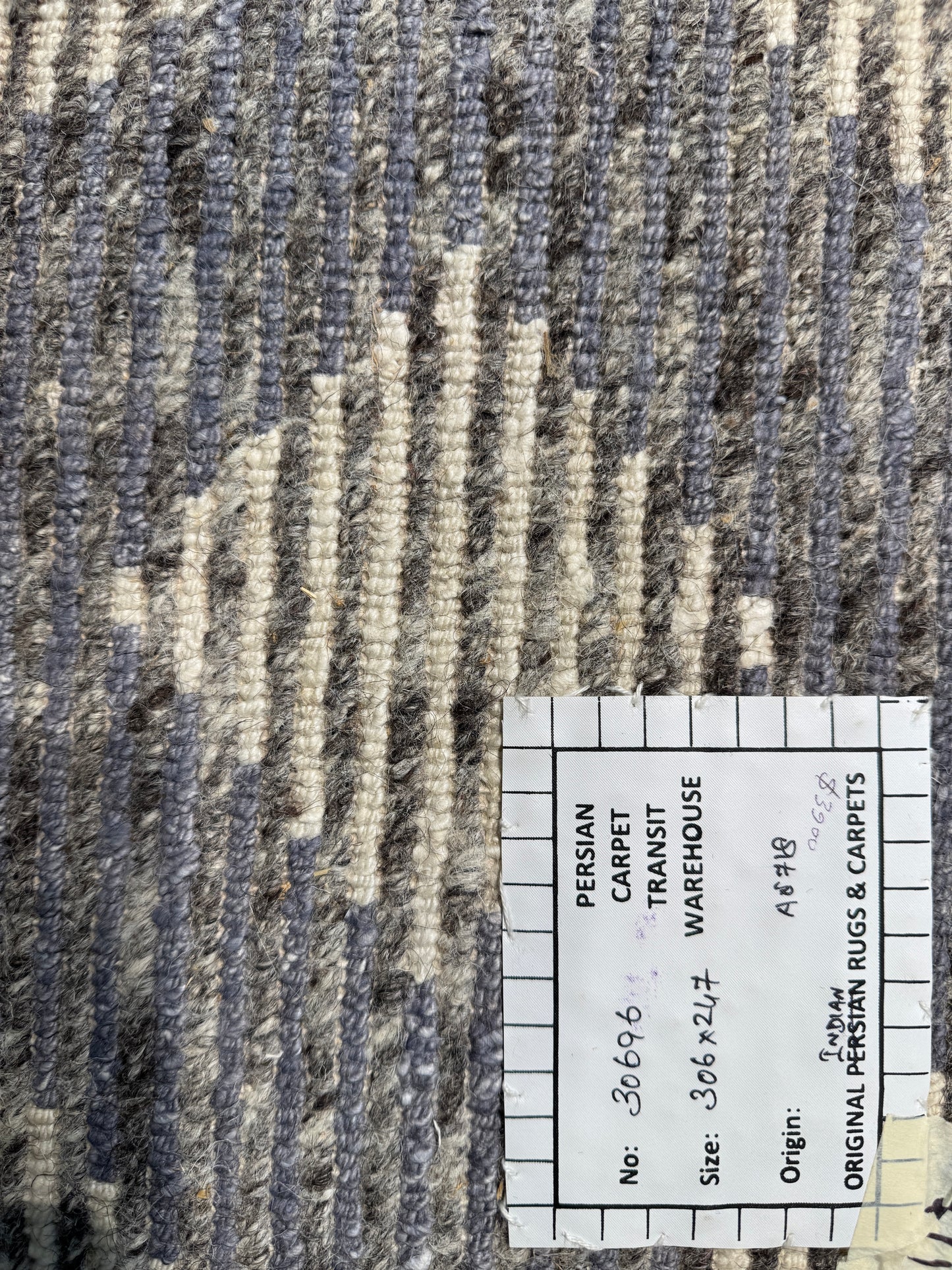 Hand knotted Tibetan weave Himalayan designer rug 306×247 cm | Rug# 30696