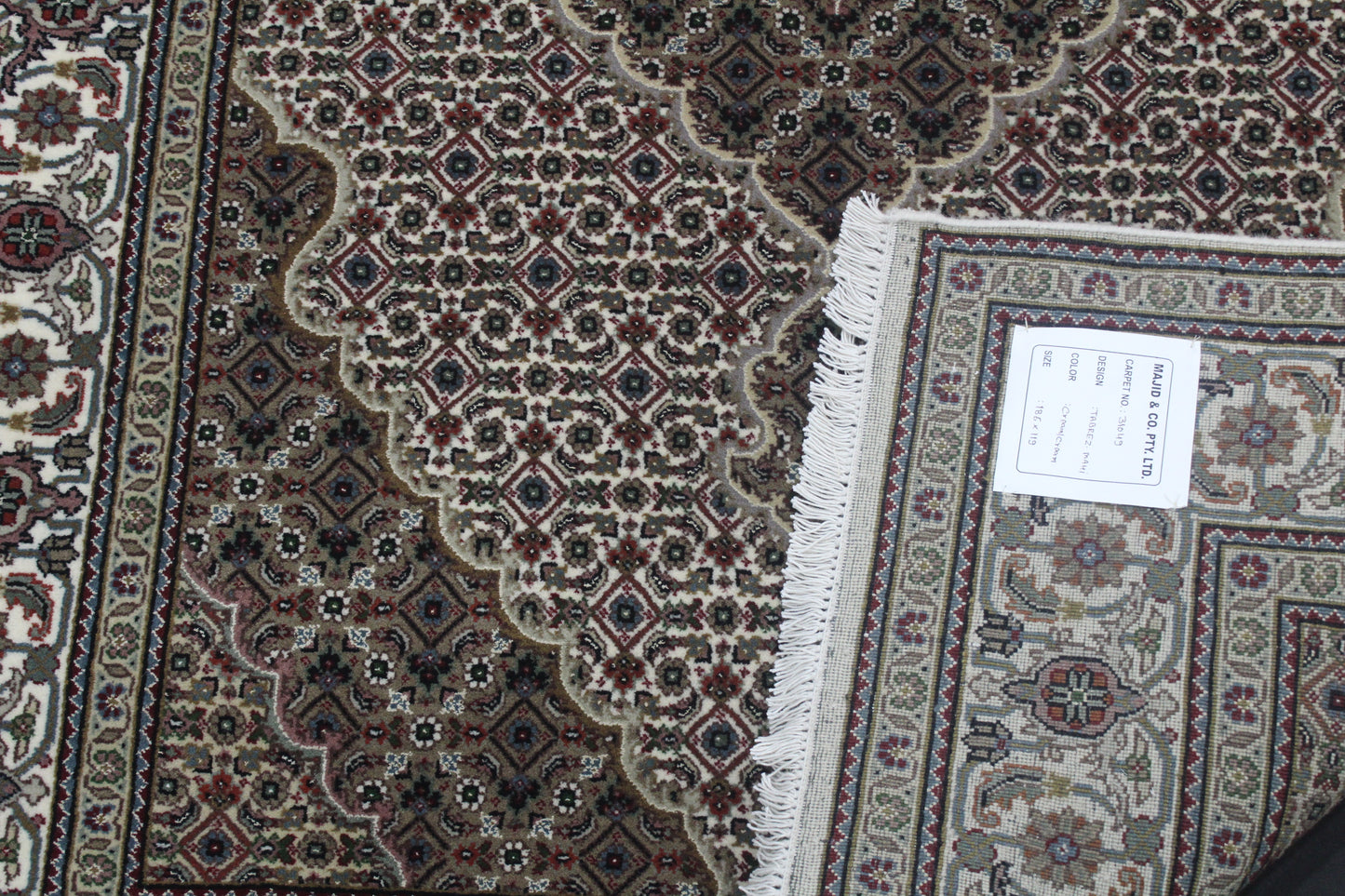 Superfine Amritsar Tabriz 186x119cm | Rug# 31049