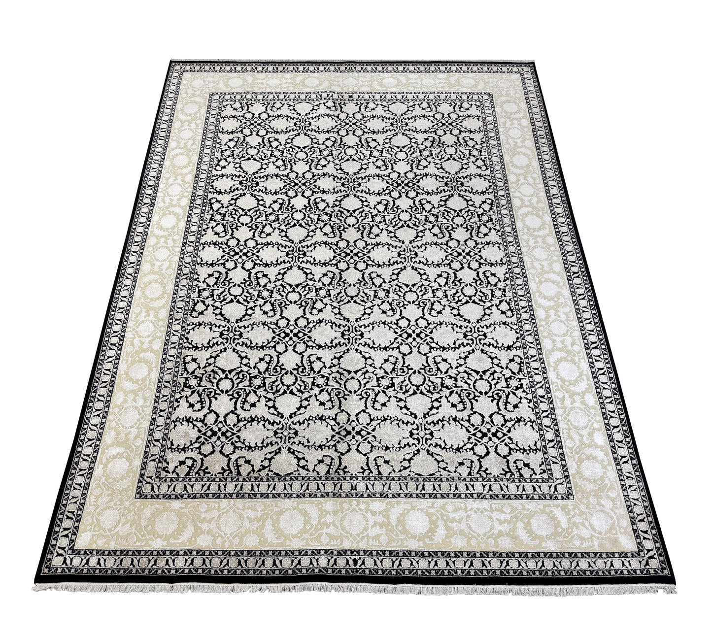 Amritsar Tabriz in all-over Herati design 364x271cm | Rug# 31327