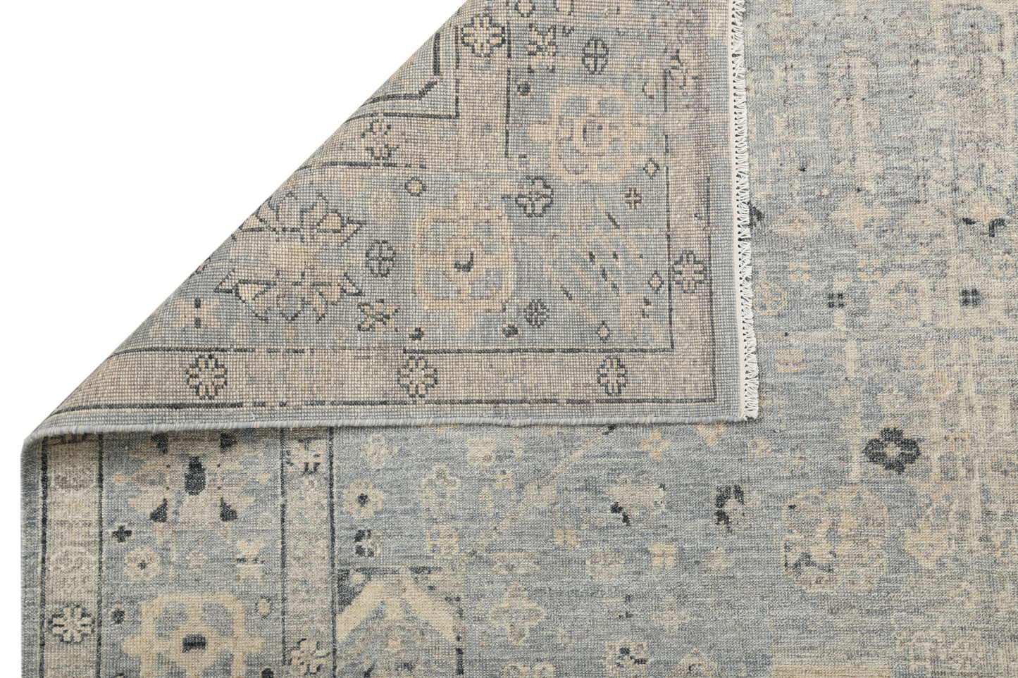Hand knotted Jaipur in a classic 19th century Heriz design 255x175 cm | Rug# 31812