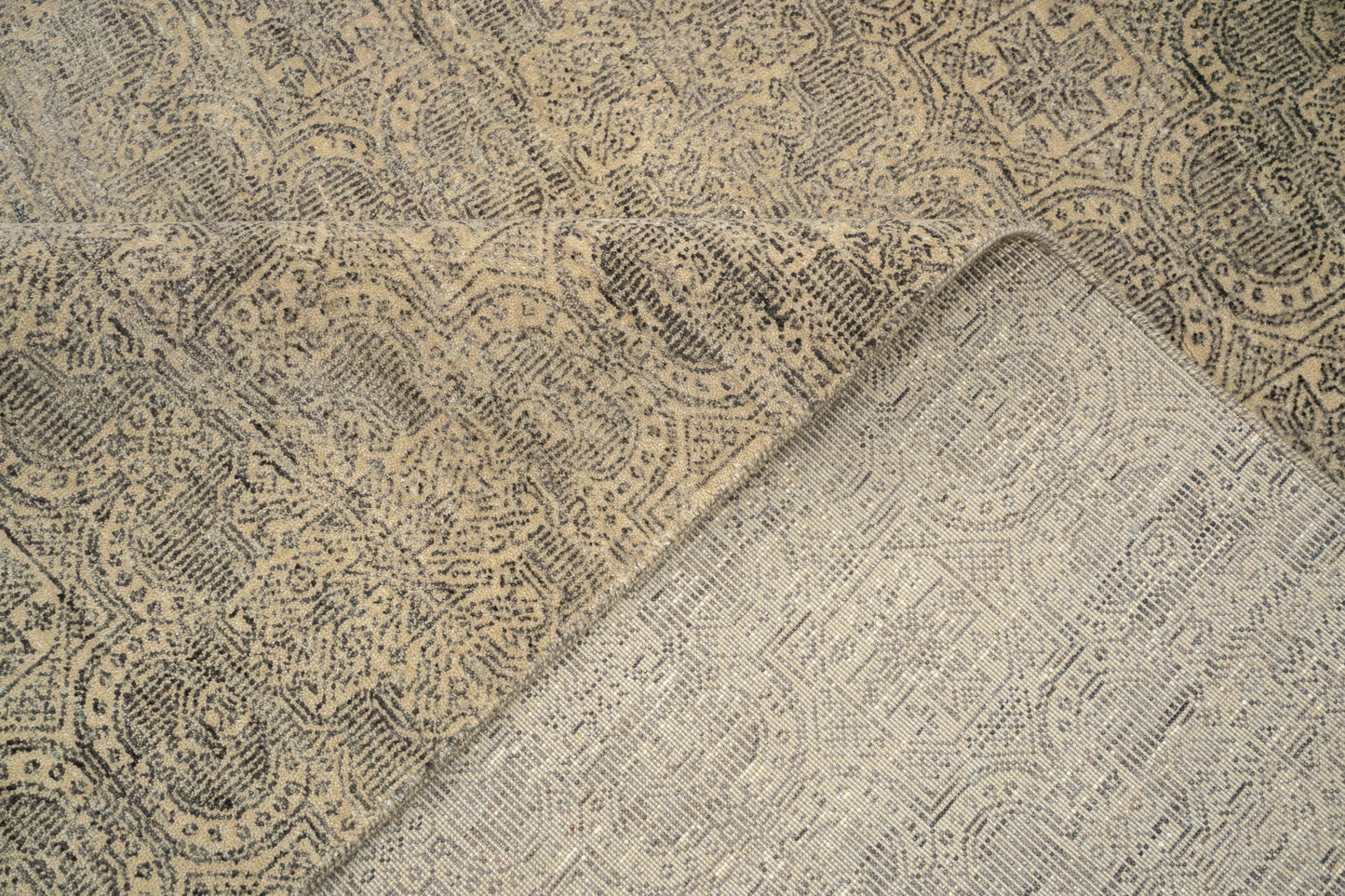 Wool & Silk Transitional Classic 375x270cm | Rug# 32072