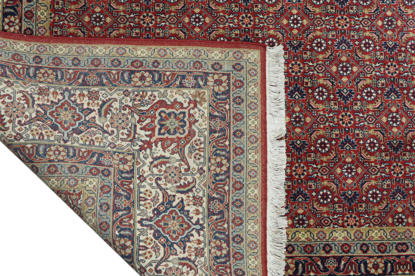 Amritsar Tabriz Mahi design 306x249 cm | Rug# 32124