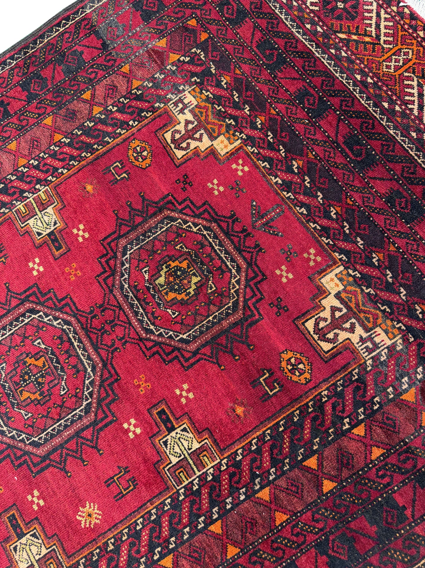 Vintage Balouch, Persia, 283x125cm | Rug# 4235